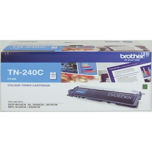 Brother TN-240C Cyan Laser Toner Cartridge High Yield