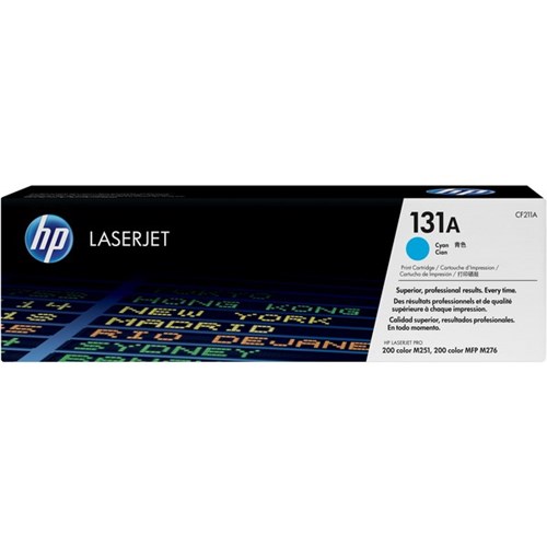 HP 131A Cyan Laser Toner Cartridge CF211A