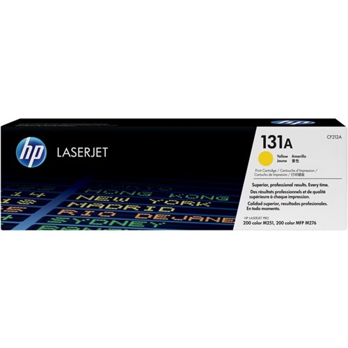 HP 131A Yellow Laser Toner Cartridge CF212A