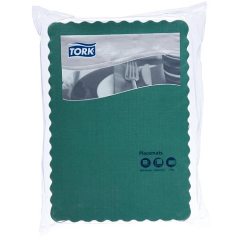 Tork Placemats 350x245mm Green, Carton of 1000