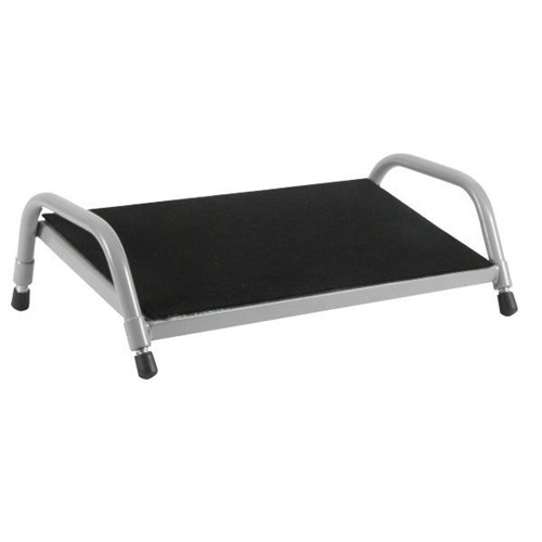 Fluteline Standard Adjustable Footrest Silver Frame