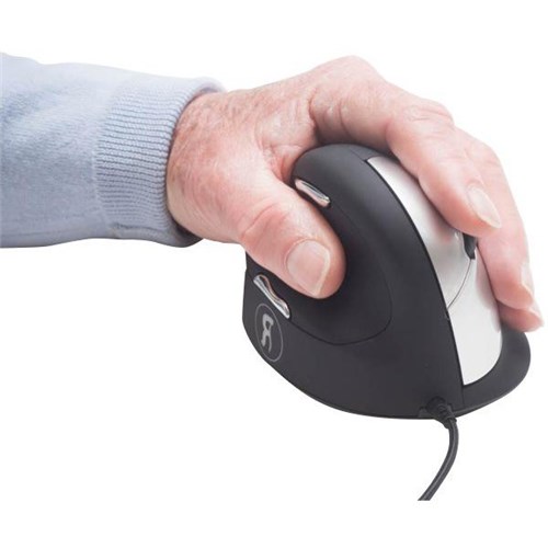 R-Go HE Ergo Vertical Wired Mouse Left Hand Medium