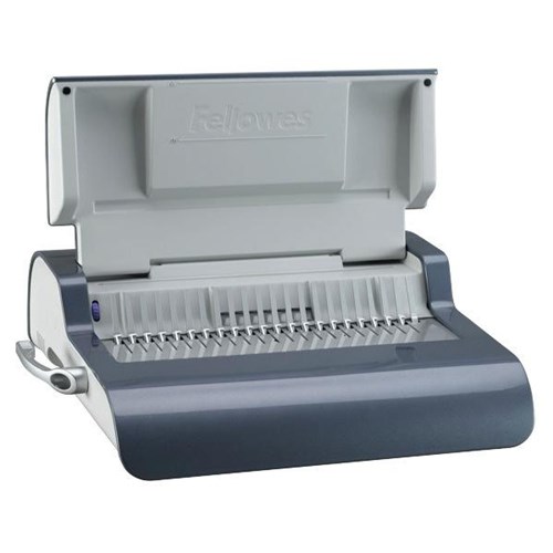 Fellowes Quasar-E 500 Electric Plastic Comb Binding Machine Medium Duty