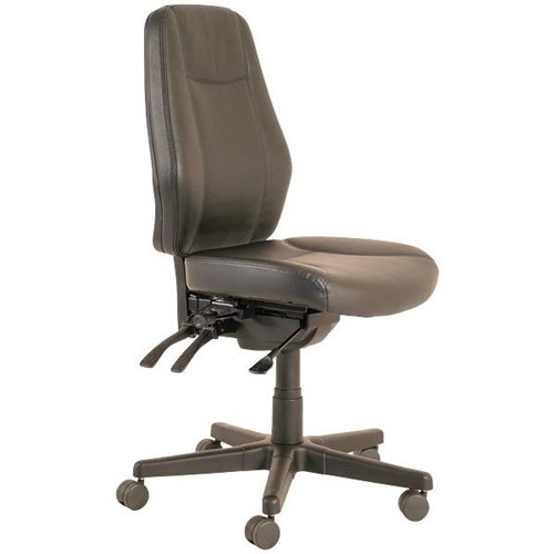 Buro Aura Ergo Chair Black PU Vinyl