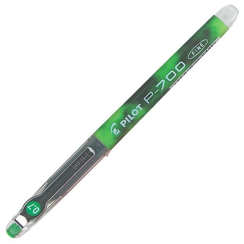 Pilot P700 Green Rollerball Pen 0.7mm Fine Tip