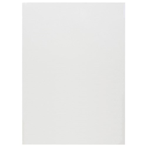 FM Presentation Folder 2 Pocket Gloss White, Pack of 50