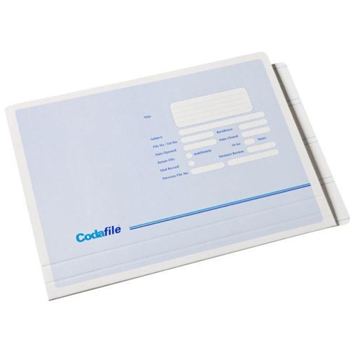 Codafile Heavyweight Left Hand Pocket File 156323 40mm Capacity