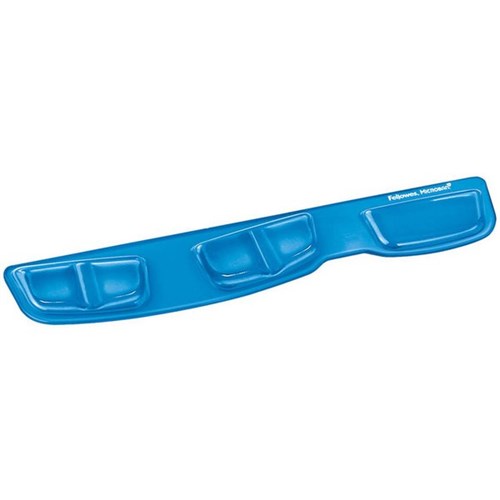 Fellowes Keyboard Palm Support Gel Blue