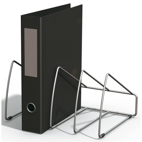 Quefile Vertifile Desktop Wire File Rack 4 Slot 360x245x180mm