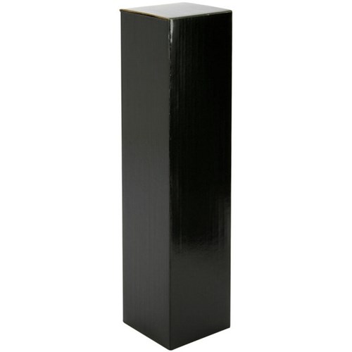 Wine Bottle Gift Box Single 85 x 85 x 330mm Black