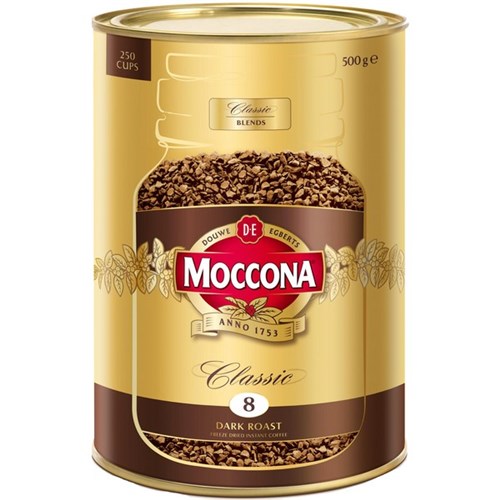 Moccona Classic Dark Roast Freeze Dried Instant Coffee 500g