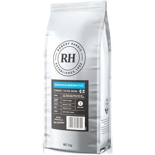 Robert Harris Jamaican Blue Mountain Ground Plunger & Filter Coffee 1kg