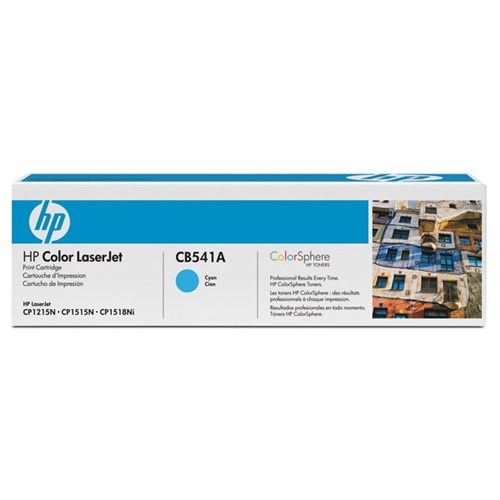 HP 125A Cyan Laser Toner Cartridge CB541A