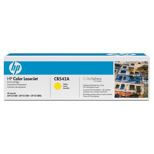 HP 125A Yellow Laser Toner Cartridge CB542A