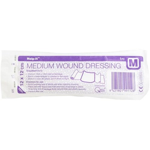 Help-It No. 14 Wound Dressing Medium 120x120mm