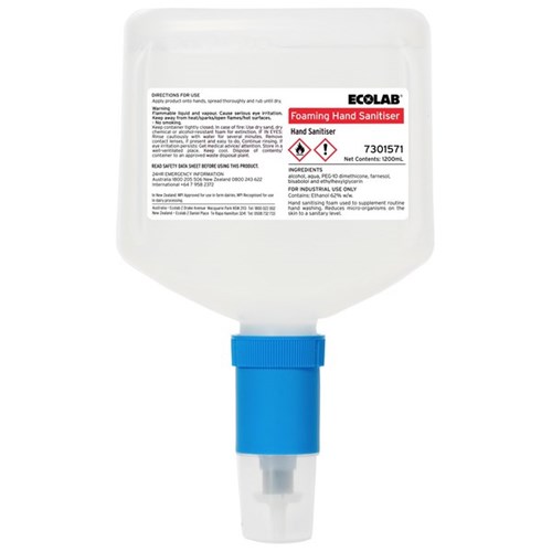 Ecolab Foaming Hand Sanitiser 1200ml