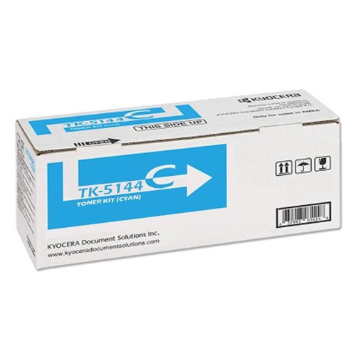 Kyocera TK-5144C Cyan Laser Toner Cartridge