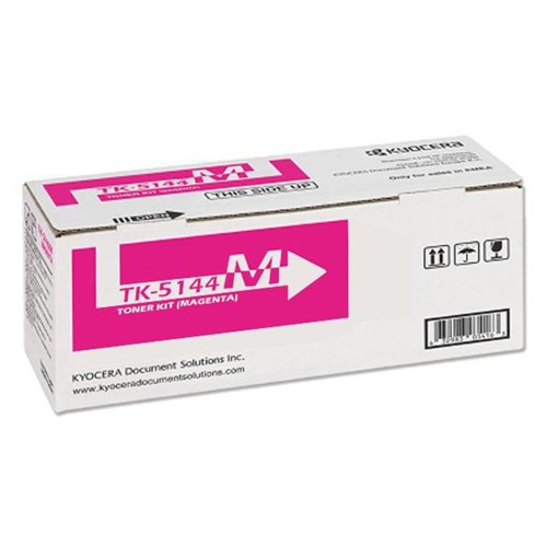 Kyocera TK-5144M Magenta Laser Toner Cartridge