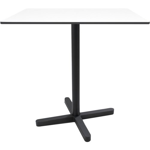 Spot Meeting Table 1000mm White/Black