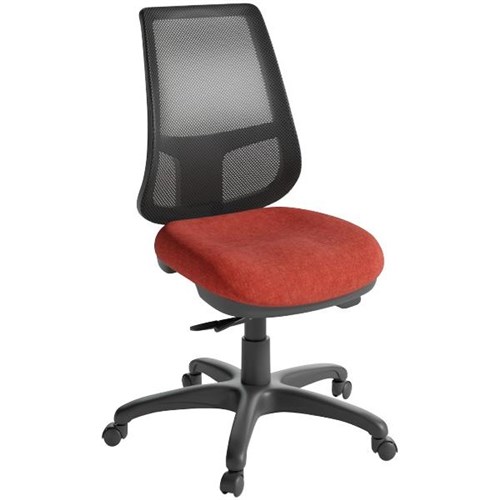 Strategy Synchro Chair Mesh Back Keylargo Fabric/Paprika/Black