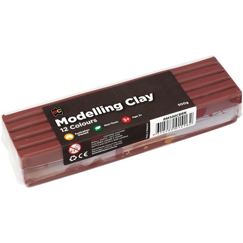 EC Modelling Clay 500g Brown