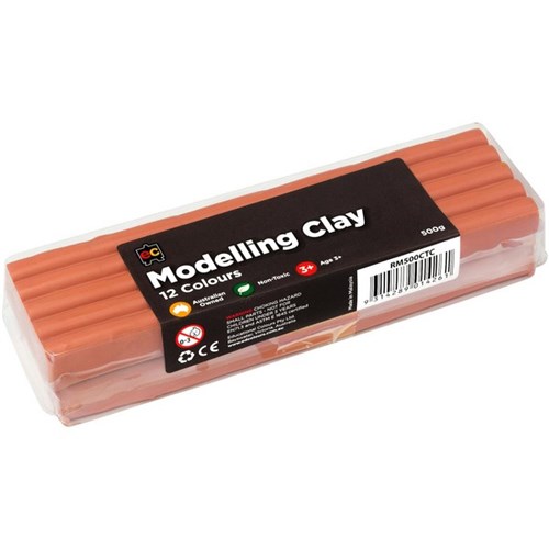 EC Modelling Clay 500g Terracotta