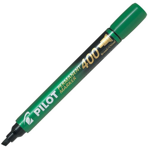 Pilot SCA 400 Permanent Marker Chisel Tip Green