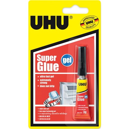 UHU Gel Super Glue 3g