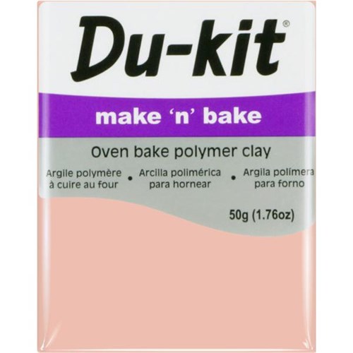 Du-kit Make n Bake Oven Bake Modelling Clay 50g Cameo