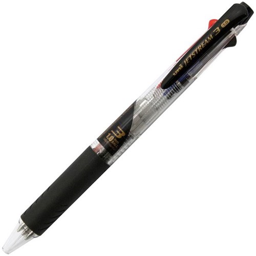 uni Jetstream 3 Colour Retractable Gel Rollerball Pen 0.7mm Fine Tip