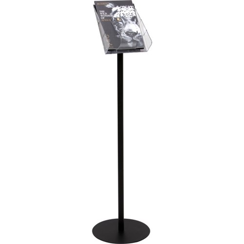 Brochure Holder A4 Portrait Floor Stand