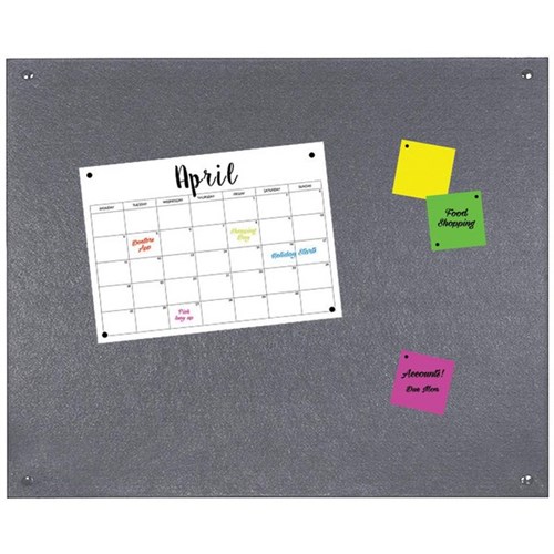 Boyd Visuals PinPanel Noticeboard 900x1200mm Grey