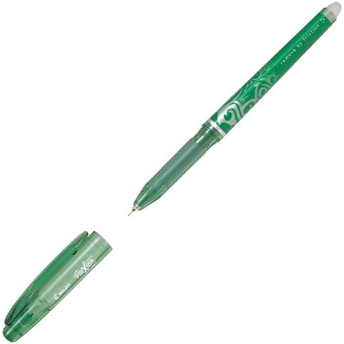 Pilot Frixion Point Green Gel Rollerball Pen Fine 0.4mm