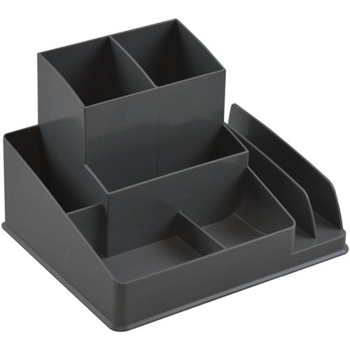 Italplast Desk Organiser Space Grey