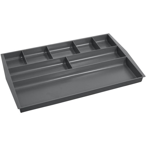 Italplast Drawer Organiser Space Grey