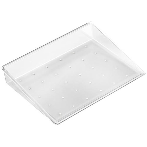 OS Function Wall A4 Paper Tray Holder Clear PVC