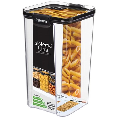 Sistema Ultra Square Plastic Container 1.3L