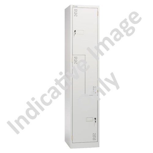 Precision Classic 2 Step Locker 375mm Latch Lock Silver Grey