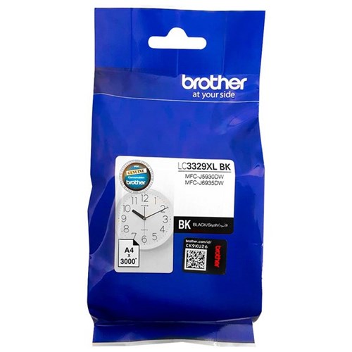 Brother LC3329XL-BK Black Ink Cartridge High Yield