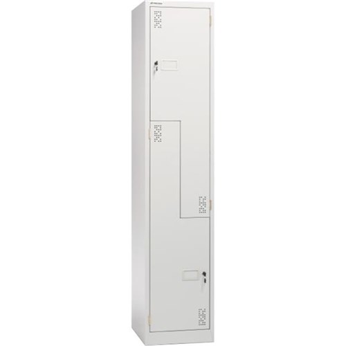 Precision Classic 2 Step Locker 375mm Latch Lock White Satin