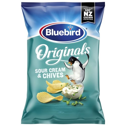 Bluebird Chips Original Sour Cream and Chives 150g