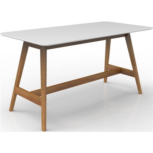 Fiord Leaner table 1800mm Snowdrift/Ash Timber