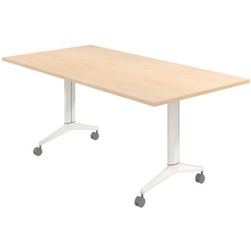 Fiord Flip Table 1800mm Refined Oak/White