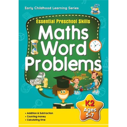 Greenhill Math Word Problems Activity Book 5-7 Years