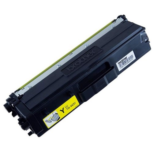 Brother TN-443Y Yellow Laser Toner Cartridge High Yield