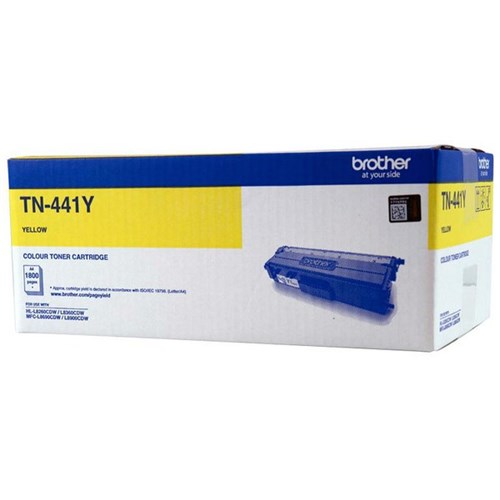 Brother TN-441Y Yellow Laser Toner Cartridge