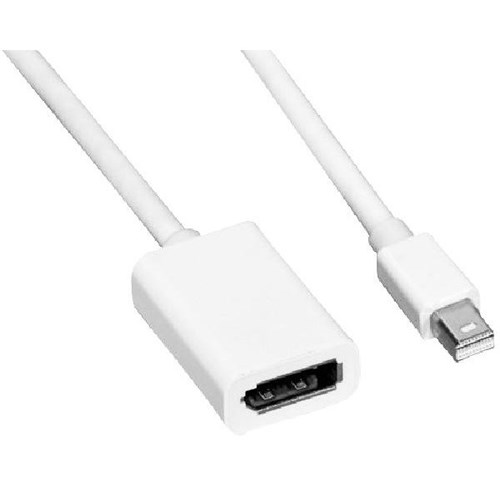 Dynamix Mini DisplayPort Male to Female Passive Converter Cable 200mm