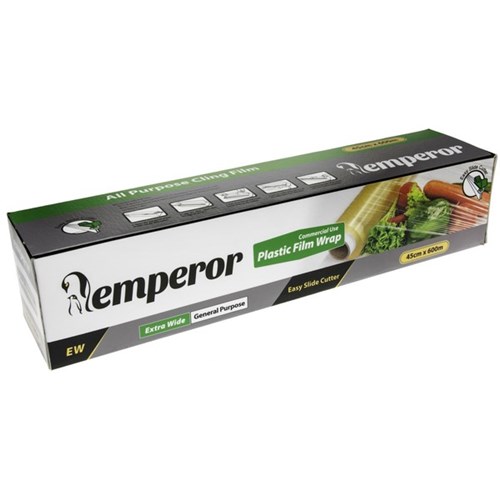 Emperor Plastic Cling Film Wrap With Dispenser 450mm x 600m