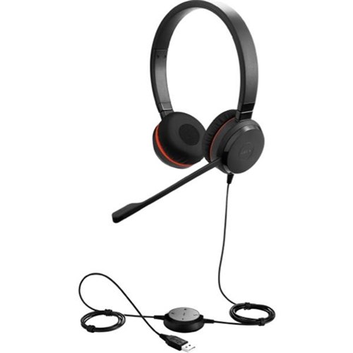 Jabra Evolve 20SE UC Stereo USB Wired Headset