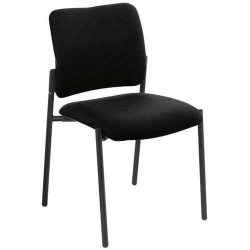 Polo Visitor Chair Quantum Fabric/Black